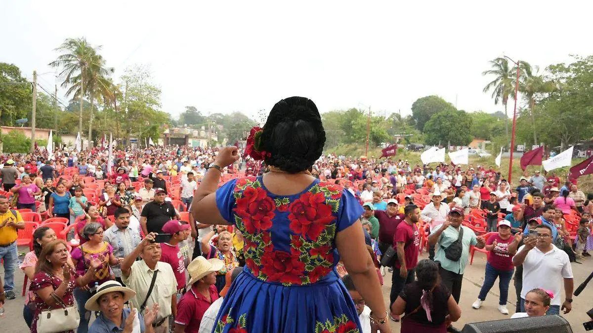 candidata de morena en oaxaca